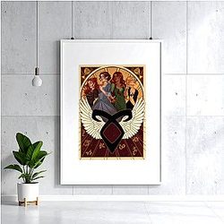 Shadowhunters – Angel Blood and Mortal Courage Shadowhunters Posters