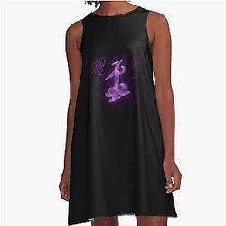 Purple Parabatai Rune Shadowhunters A Line Dress