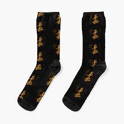 Orange Glowing Parabatai Rune Shadowhunters Socks
