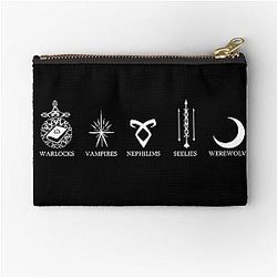 Shadow World Race Shadowhunters Zipper Pouch