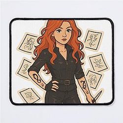 Clary Fairchild Shadowhunters Mouse Pad