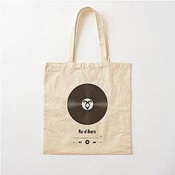 War of Hearts Vinyl Cotton Tote Bag