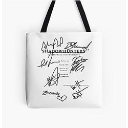 Shadowhunters Script Tote Bag