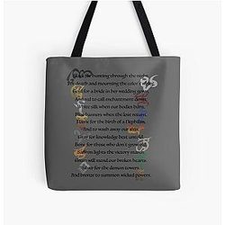 Shadowhunters All Over Print Tote Bag