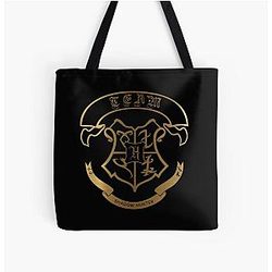 Team Shadowhunters Gold All Over Print Tote Bag