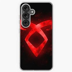 Glowing Red Angelic Shadowhunters Samsung Galaxy Soft Case