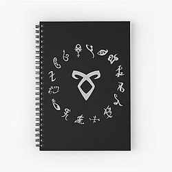 All Runes Shadowhunters Spiral Notebook