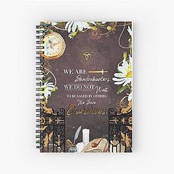 We Are Shadowhunters Notebook