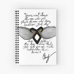 Shadowhunters Spiral Notebook