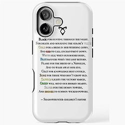 Shadowhunters iPhone Tough Case