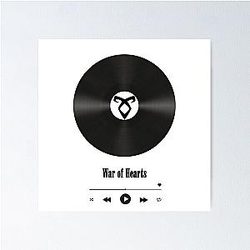 War of Hearts Vinyl Shadowhunters Poster