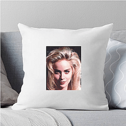 Sharon Stone is famous for her role in Basic Instinct Sharon Stone Pillows Cover