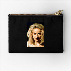 Sharon Stone has a star on the Hollywood Walk of Fame Sharon Stone Zipper Pouches