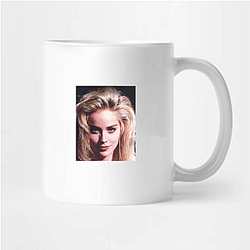 Sharon Stone is famous for her role in Basic Instinct Sharon Stone Mugs