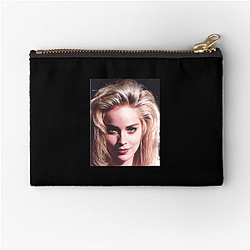 Sharon Stone is famous for her role in Basic Instinct Sharon Stone Zipper Pouches