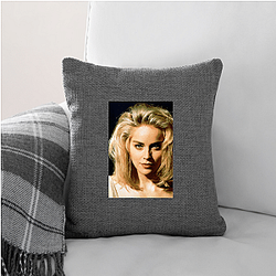 Sharon Stone has a star on the Hollywood Walk of Fame Sharon Stone Pillows Cover