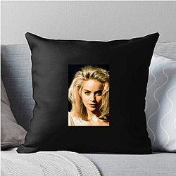 Sharon Stone has a star on the Hollywood Walk of Fame Sharon Stone Pillows Cover