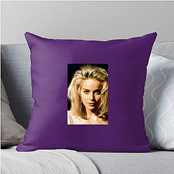 Sharon Stone has a star on the Hollywood Walk of Fame Sharon Stone Pillows Cover