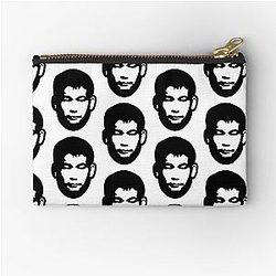 Shavkat Rakhmonov Black Zipper Pouch