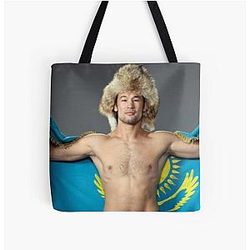 UFC Fighter from Kazakhstan Shavkat Rakhmonov All Over Print Tote Bag
