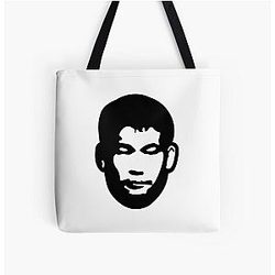 Shavkat Rakhmonov Black Over Print Tote Bag