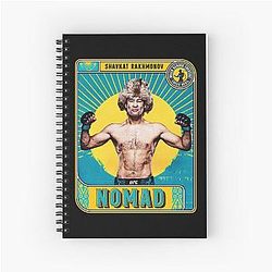 Shavkat Rakhmonov - Kazakhstan Fighter - UFC Trading Card Notebook