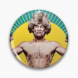 Shavkat Rakhmonov - Kazakhstan Nomad UFC Trading Card Pin