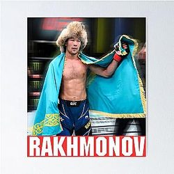 Shavkat Rakhmonov UFC Poster
