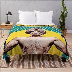 Shavkat Rakhmonov - Kazakhstan Nomad UFC Trading Card Throw Blanket