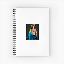 Shavkat Rakhmonov Merch Collection Shavkat Rakhmonov Notebook