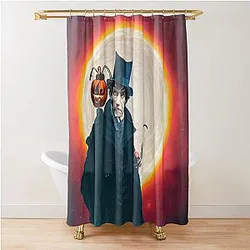 Sherlock Holmes Halloween Shower Curtain