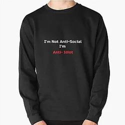 Sherlock Holmes Funny Quotes Season 3 Pullover Sweatshirt