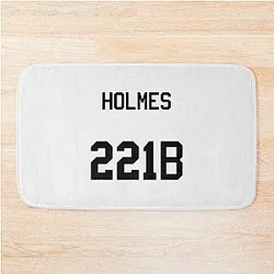 Sherlock Holmes Jersey - Perfect Bath Mat