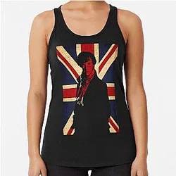I Believe In Sherlock Holmes Racer Tank Top