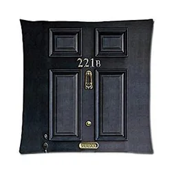 Classic Sherlock Holmes 16x16 Zippered Pillow Case Two Sides