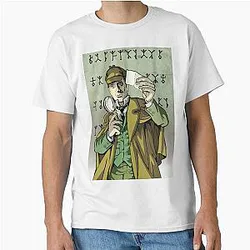 Sherlock Holmes The Dancing Men by Peter Melonas Classic T-Shirt