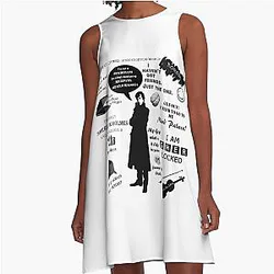 Sherlock Holmes A-Line Dress