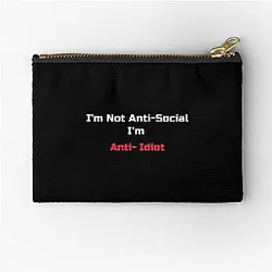 Sherlock Holmes Season 3 Funny Quote Shirt Perfect Gift Zipper Pouch