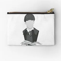 Detective Sherlock Holmes Zip Pouch
