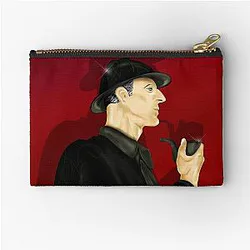Sherlock Holmes Zipper Pouch