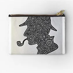 Sherlock Holmes Zipper Pouch