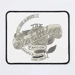 Sherlock Holmes Fandom Mouse Pad