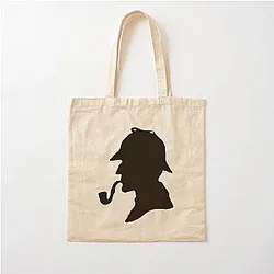 Sherlock Holmes Cotton Tote Bag