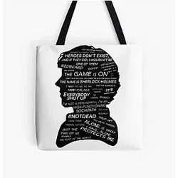 Sherlock Holmes BBC sherlock Tote Bag