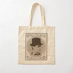 Sherlock Holmes Jeremy Brett Vintage Poster Cotton Tote Bag
