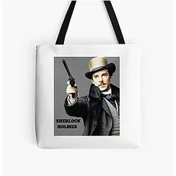 The Adventure of Sherlock Holmes All Over Print Tote Bag