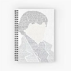 BBC Sherlock Holmes Spiral Notebook