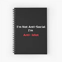 Sherlock Holmes Funny Quote Season 3 Notebook Shirt