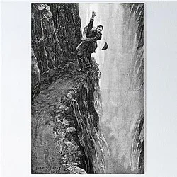 Sydney Paget - Fantastic print from Sherlock Holmes The Final Problem Poster
