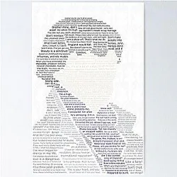 BBC Sherlock Holmes Typography Poster